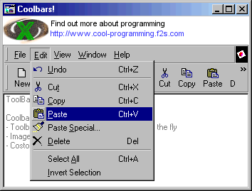 Coolbar OCX Sample